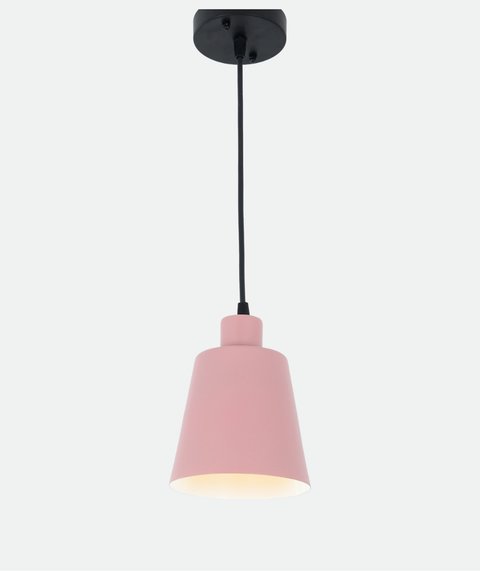 Industrial Pink Single Pendant