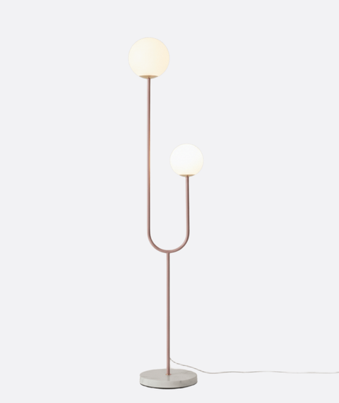Modern Pink Minimalist Floor Lamp