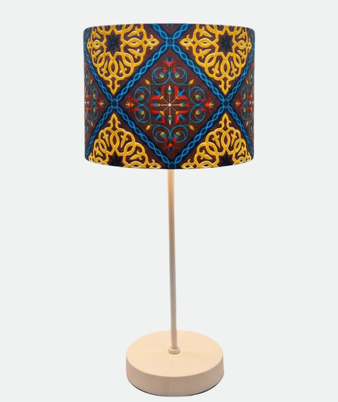 Printed Shaded Table lamp