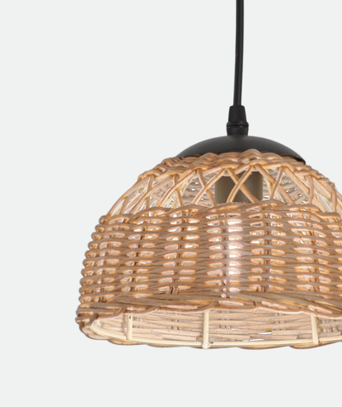 minimal beige pendant