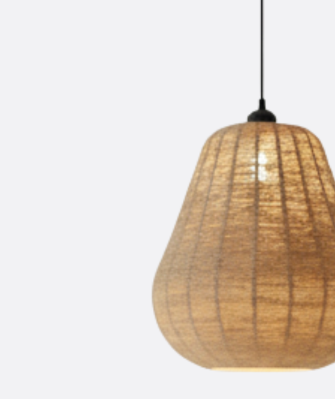 Camel Handmade Shaded Ceiling Pendant