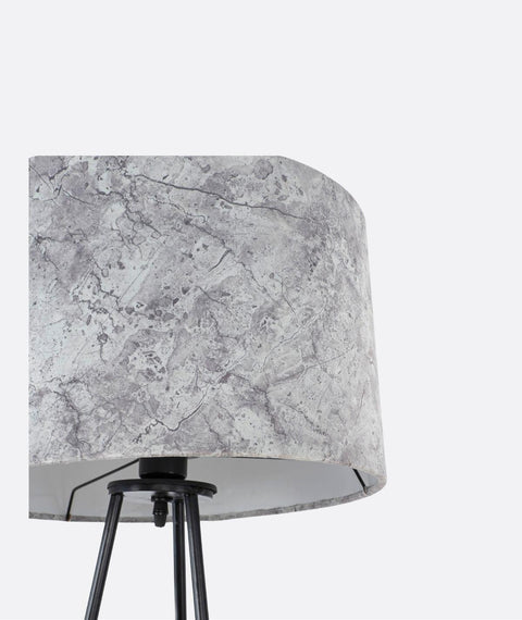 Modern Tripod Floor Lamp with Leather Shade