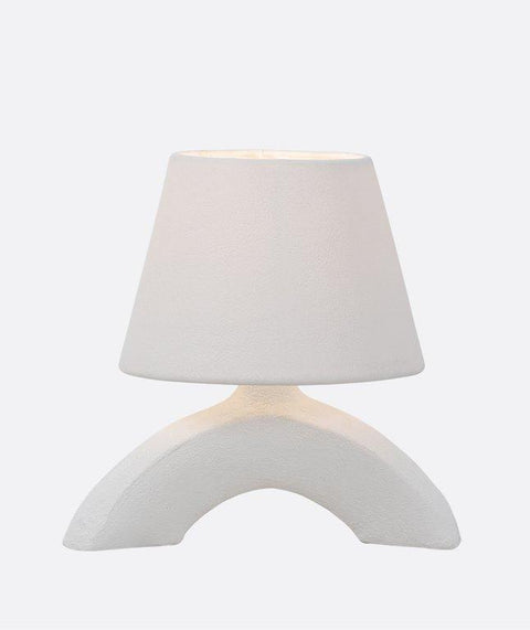 Artistic White Table Lamp