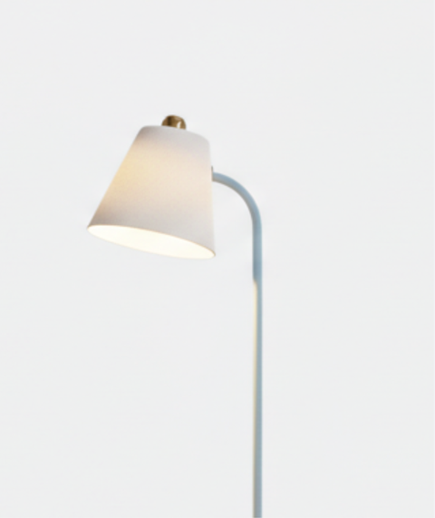 Minimalist Baby Blue Floor Lamp