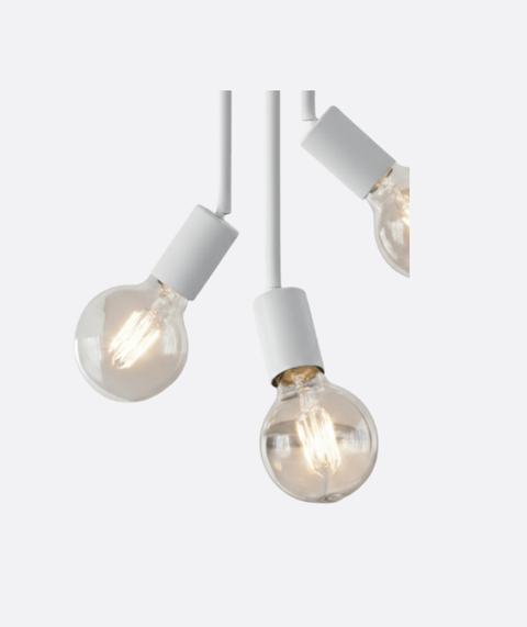 Minimalist Grey Ceiling Lamp