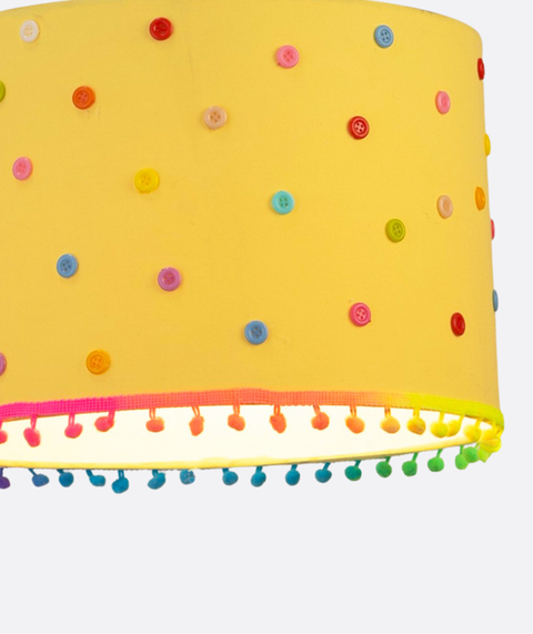 Cheerful Yellow Pendant Lamp