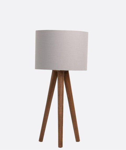 Modern Grey Tripod Table Lamp