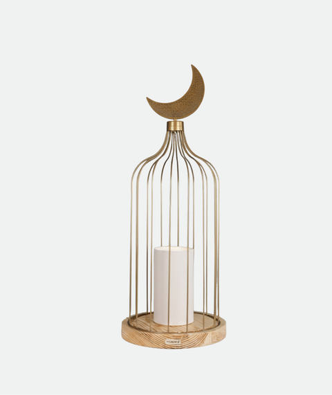 Golden Islamic Table Lamp