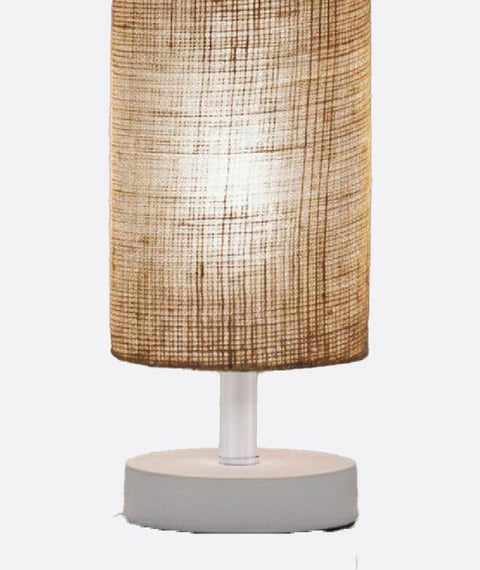 Modern Burlap Table Lamp