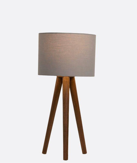 Modern Grey Tripod Table Lamp