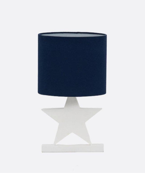 Dark Blue Star Table Lamp