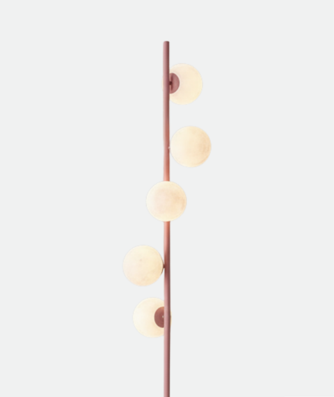 Modern Pink Powder Floor Lamp