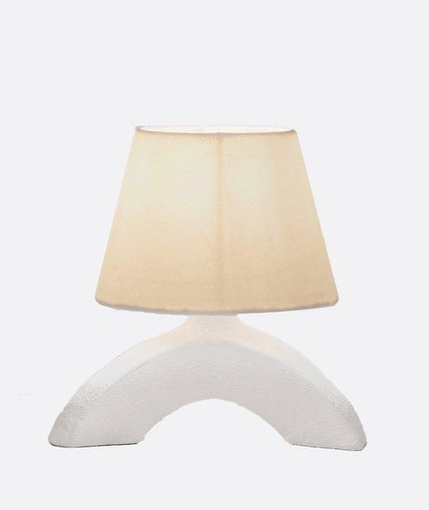 Artistic White Table Lamp