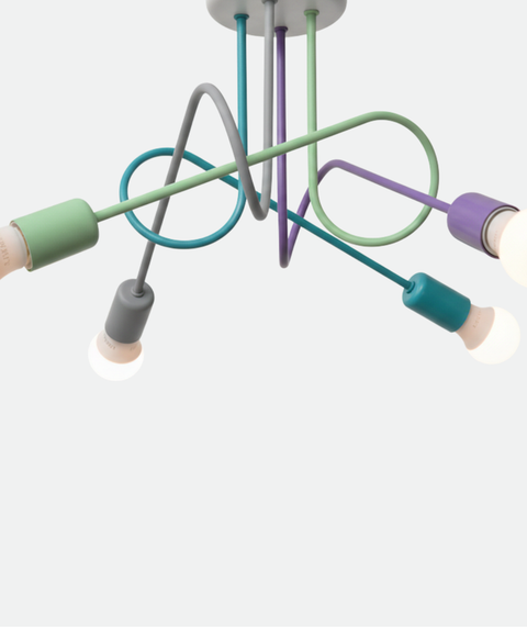 Multi Color Ceiling Lamp