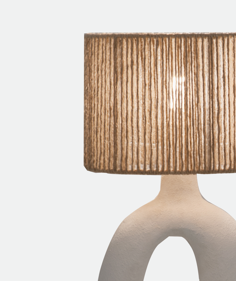 Minimal Beige Table Lamp