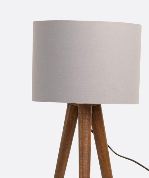 Modern Grey Tripod Table Lamp