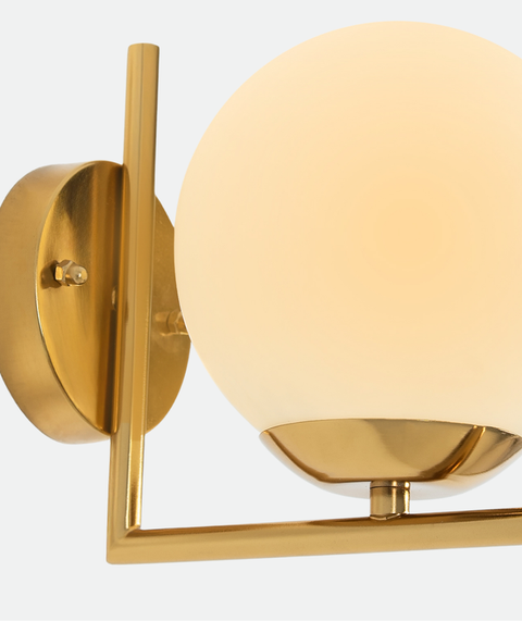 Modern Gold Flushed Wall Lamp