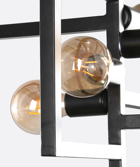 Industrial Black Single pendant