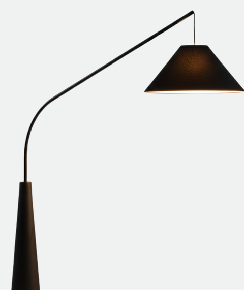 Industrial Black Floor Lamp