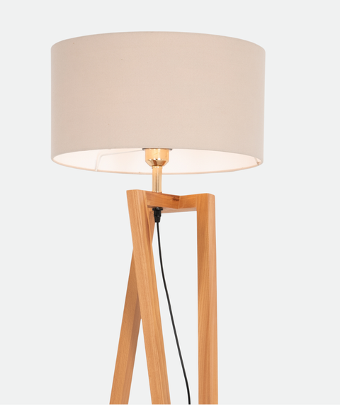 Modern Beige Floor Lamp