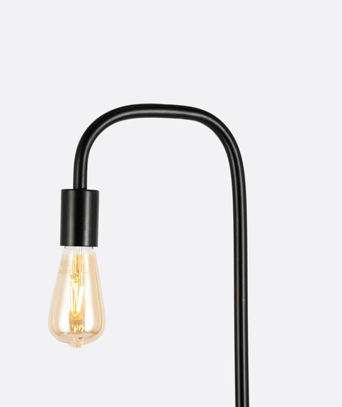 Industrial Black floor lamp