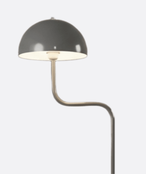 Playful Gray Floor Lamp