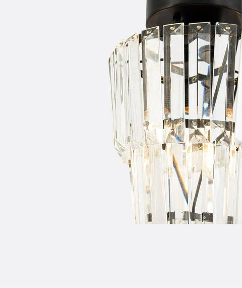 Modern Crystal Ceiling Flushed Mounted