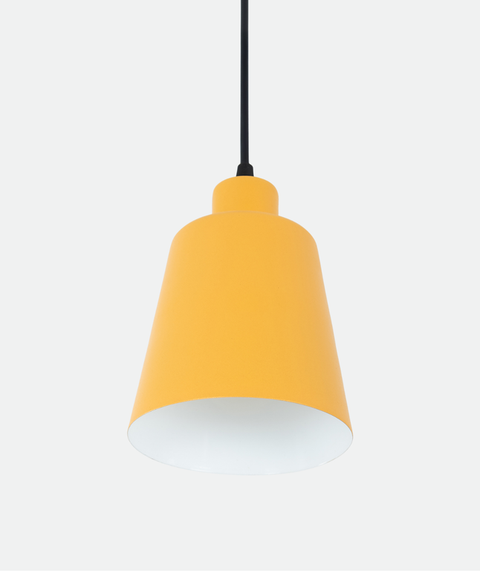 Playful Yellow & White Pendant