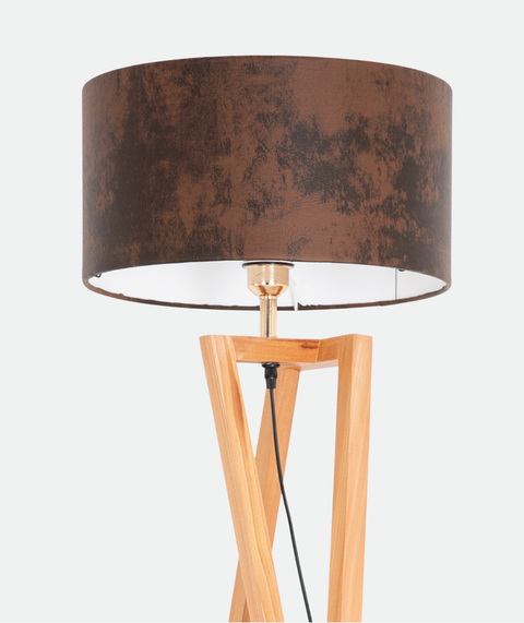 Modern Brown Floor Lamp