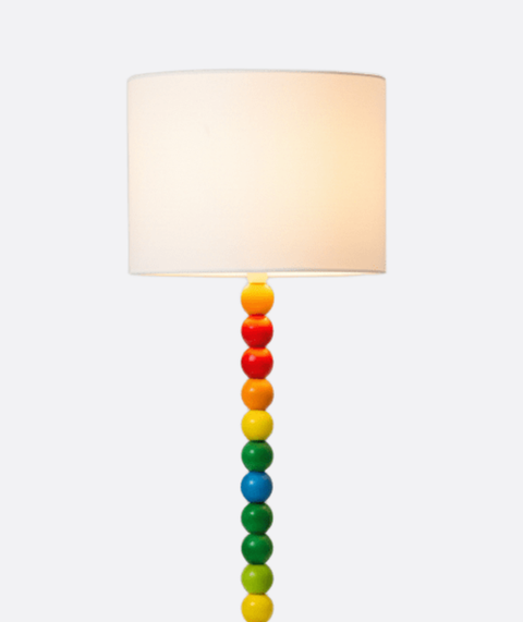 Stylish Multicilor Wooden Floor Lamp