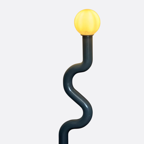 Modern Copper Brown Floor Lamp
