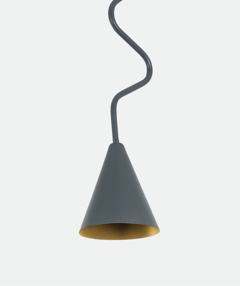 Single Pendant Grey Celling Unit