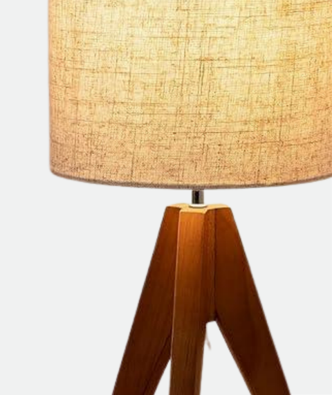 Tripod Shaded Table lamp