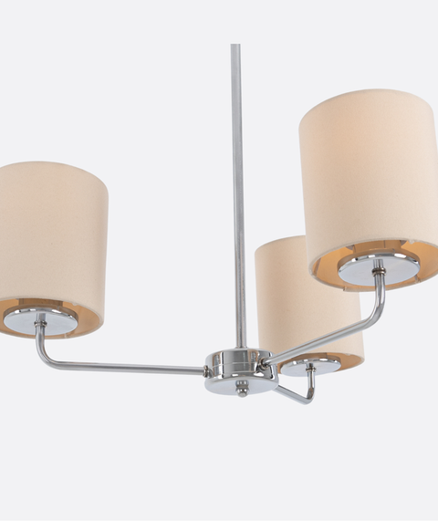 Classic Silver Branched Chandelier