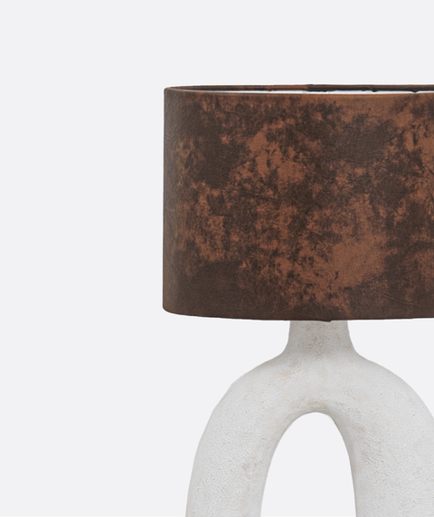 Modern Leather Table Lamp