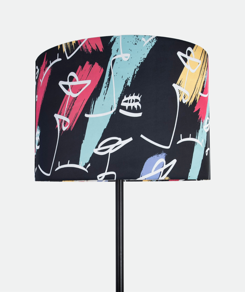 Minimal Printed Floor Lamp