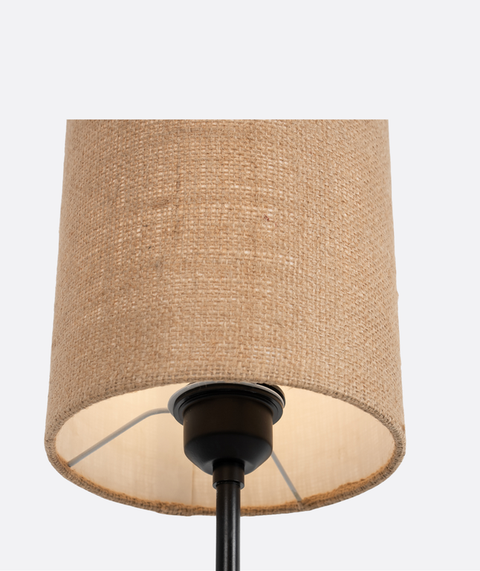 Burlap Table Lamb