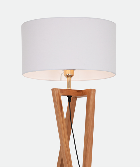 Modern White Floor Lamp