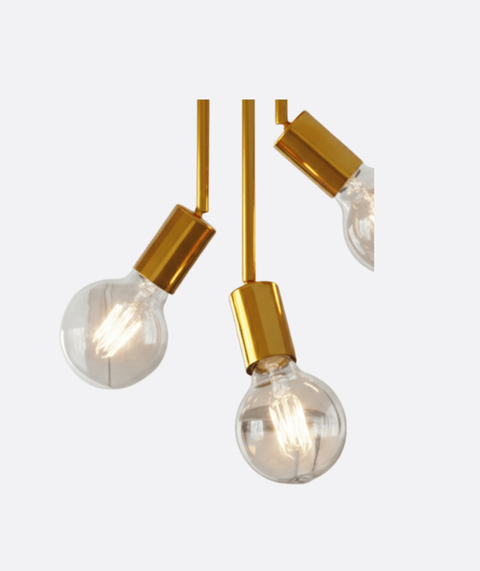Minimalist Gold Ceiling Lamp