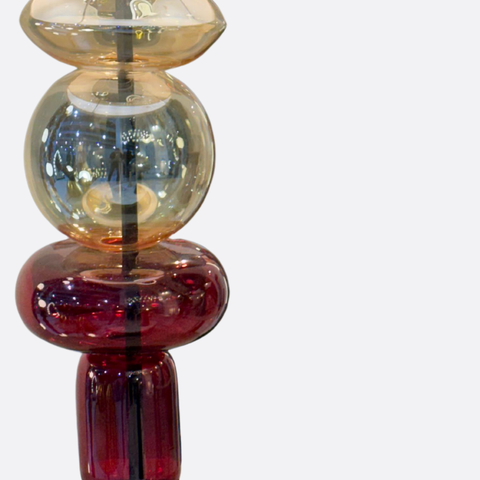Colored Glass Table lamp