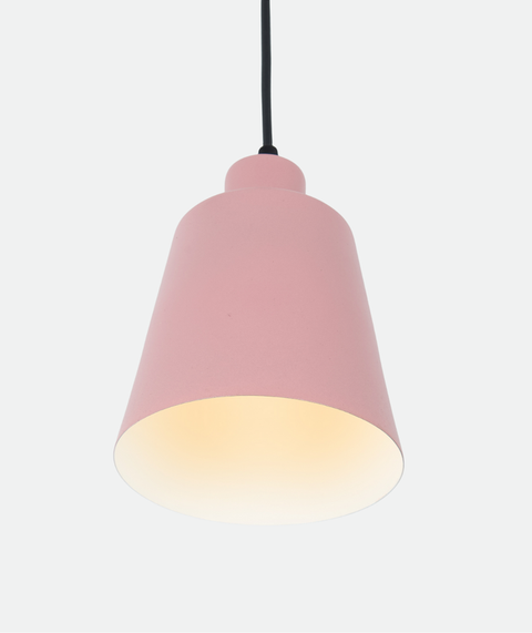 Industrial Pink Single Pendant