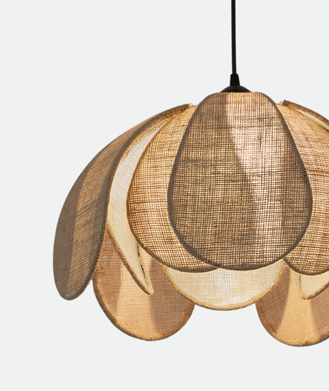 Boho Biege Shade Pendant