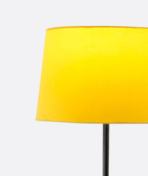 Modern Yellow And Black Torchiere