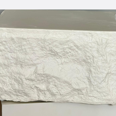 Textured Sculptural Side Table