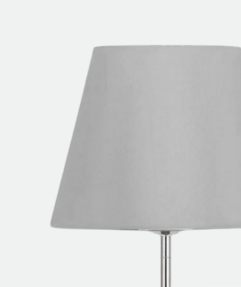 Modern Silver Table Lamp