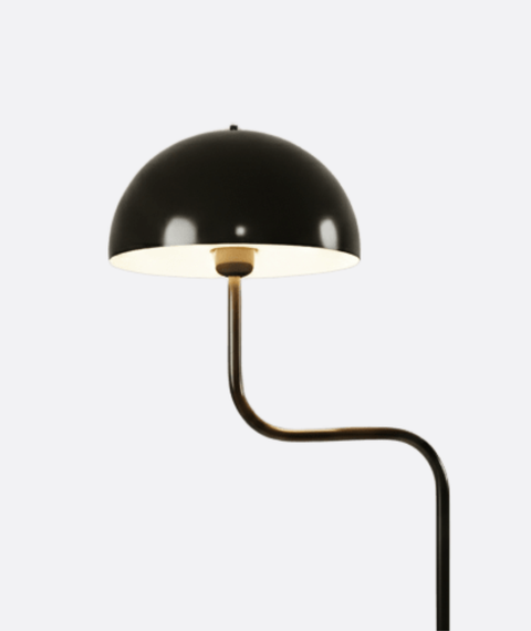 Black Playful Floor Lamp