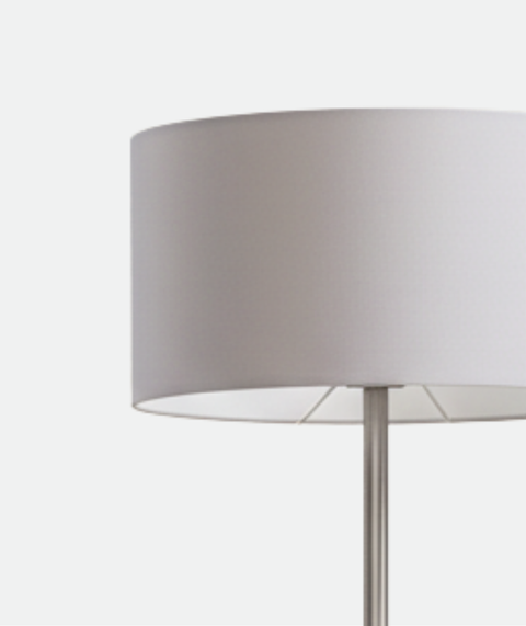 Modern Silver Torchiere