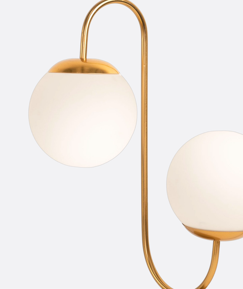 Modern Glass Globe Table Lamp