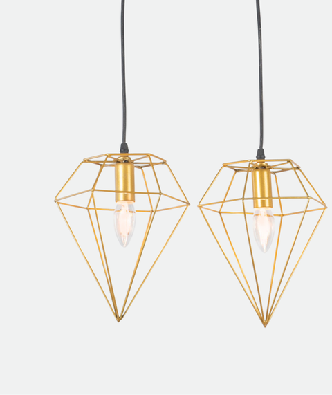 Modern Geometric Track Pendant Light
