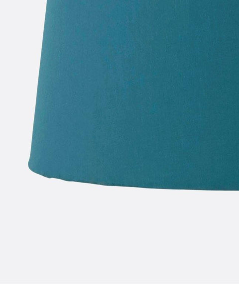 Modern White And Turqoise Torchiere